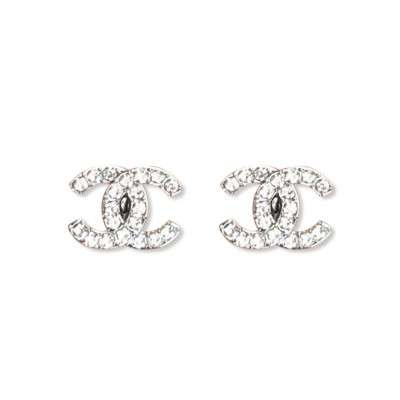 CHANEL CRYSTAL CC EARRINGS 300565